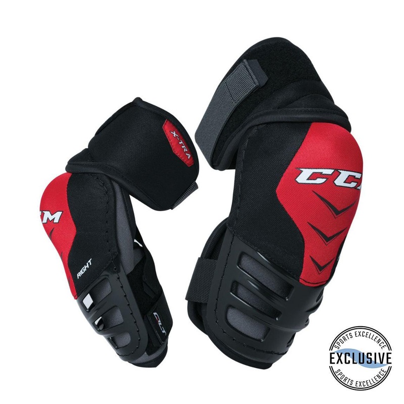 XTRA Elbow Pads – Junior S Black/Black/White