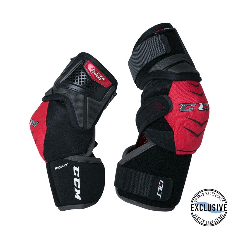 XTRA Pro Elbow Pads – Senior S Black/Black/White