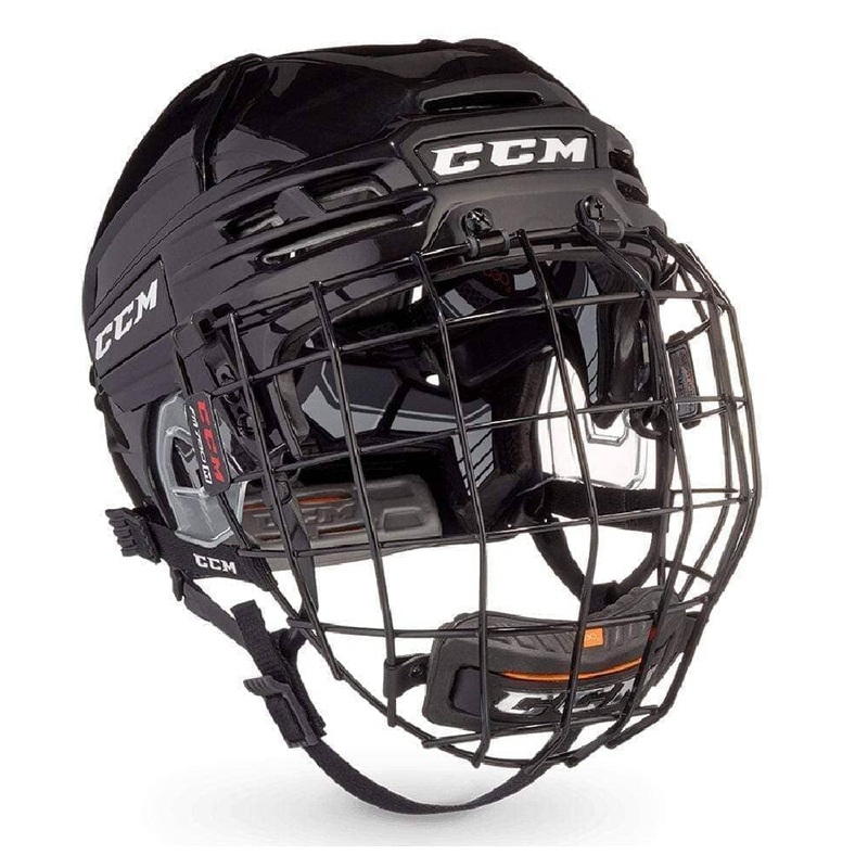 CCM Tacks 910 Hockey Helmet Combo S Black