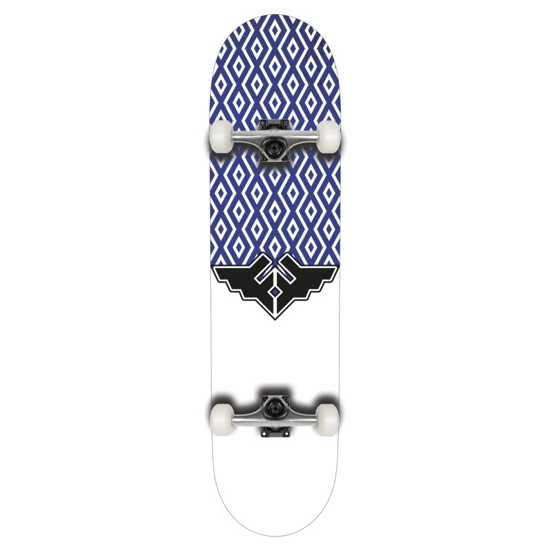 Fracture Wings V5 Blue Complete Skateboard – 8.0″
