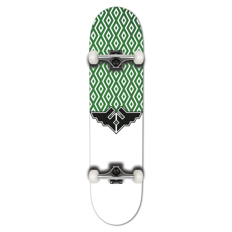 Fracture Wings V5 Green Complete Skateboard – 7.75″
