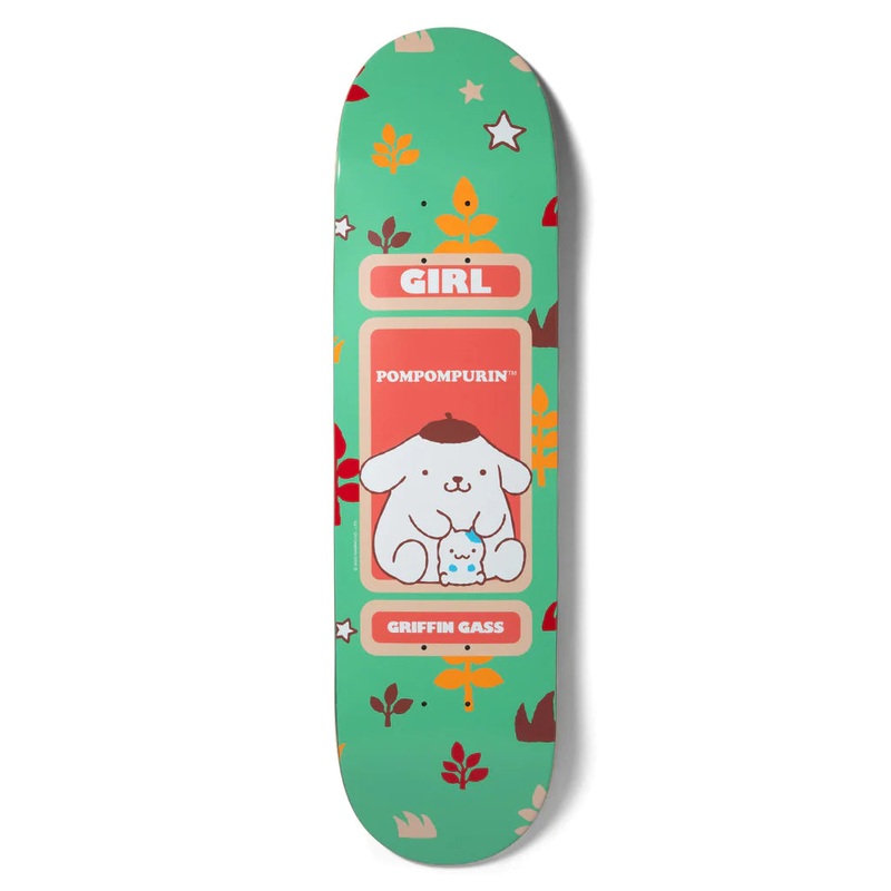 Girl Gass Hello Kitty And Friends Skateboard Deck – 8.5″
