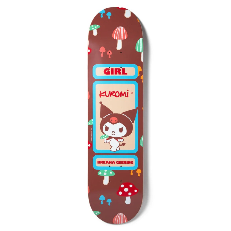 Girl Geering Hello Kitty And Friends Skateboard Deck – 8.0″
