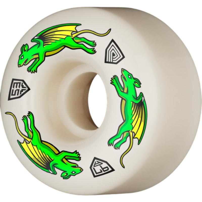 Powell Peralta Dragon Formula Nano Rats Skateboard Wheels – 53mm x 34mm 97a