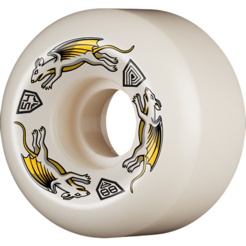 Powell Peralta Dragon Formula Nano Rats Skateboard Wheels – 54mm x 34mm 88a