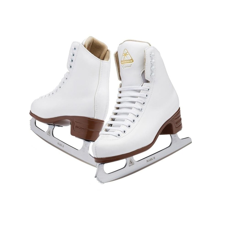 Jackson Excel Figure Skates – White Youth UK Y6 / EU 23 / Box Y8 C