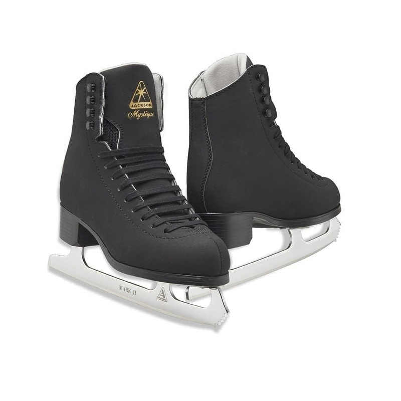 Jackson Mystique Figure Skates – Black Youth UK Y10.5 / EU 28.5 / Box Y11 M