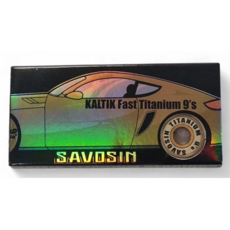 Kaltik Savosin Titanium Abec 9 Bearings – Set of 8