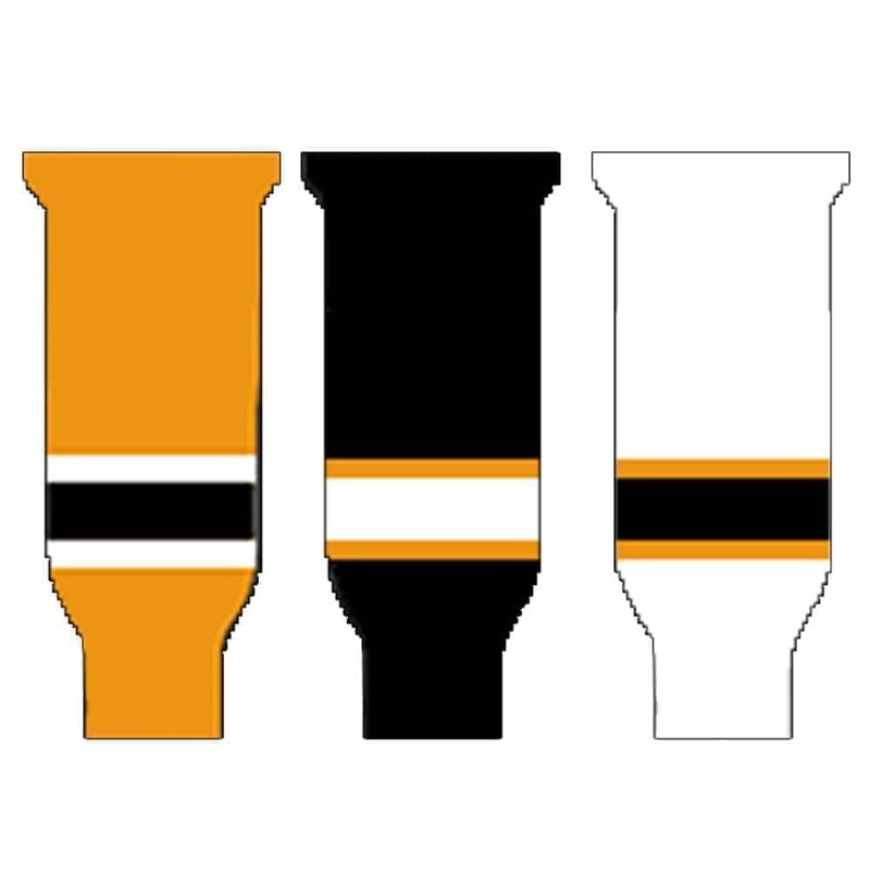 Knitted Ice Hockey Socks – Boston Bruins Youth Black