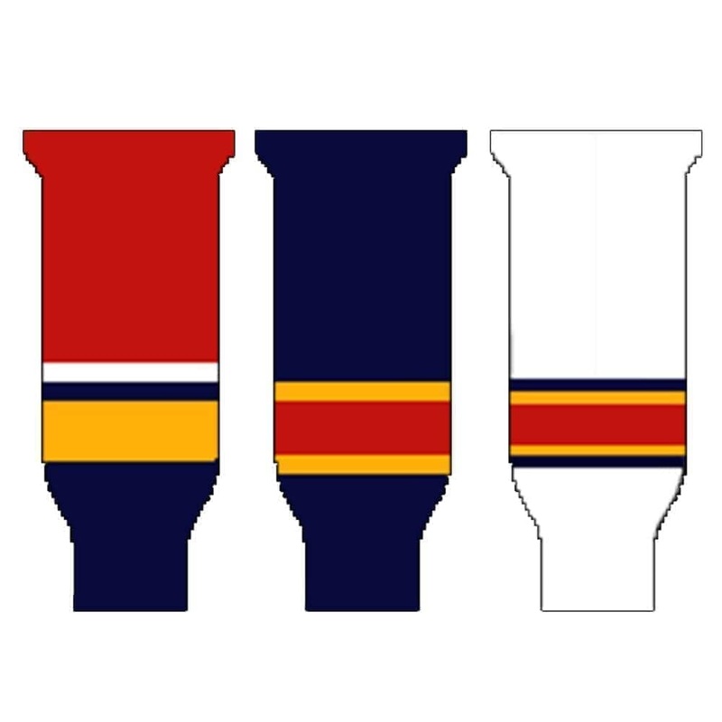 Knitted Ice Hockey Socks – Florida Panthers Junior Navy