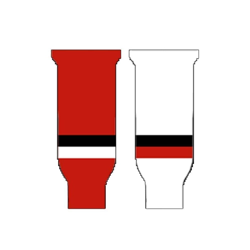 Knitted Ice Hockey Socks – Ottawa Senators Senior Black