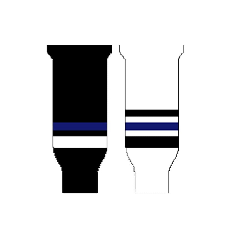Knitted Ice Hockey Socks – Tampa Bay Lightning Youth Black