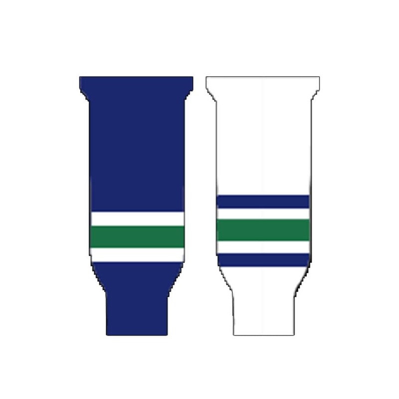 Knitted Ice Hockey Socks – Vancouver Canucks Junior Royal