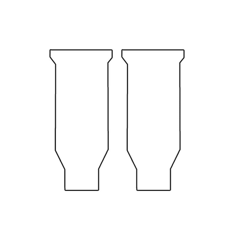 Knitted Ice Hockey Socks – White Youth White