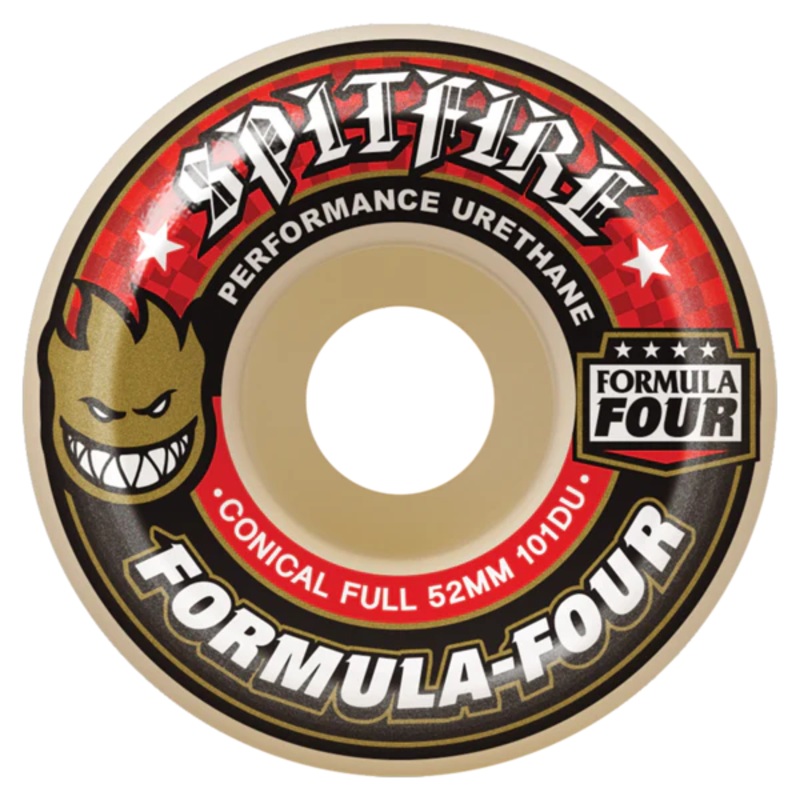 Spitfire Formula Four Conical Full Skateboard Wheels – 56mm 101D
