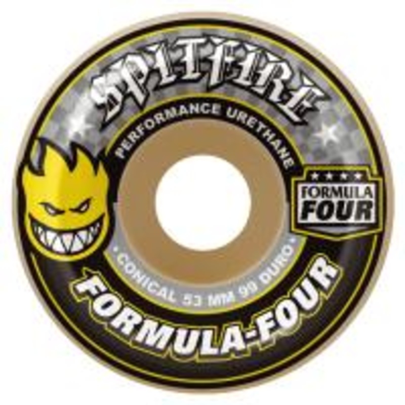 Spitfire Formula Four Conical Skateboard Wheels – 56mm 99d