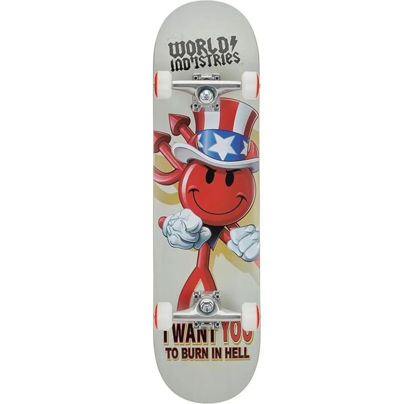 World Industries I WANT U Complete Skateboard – 8.25″