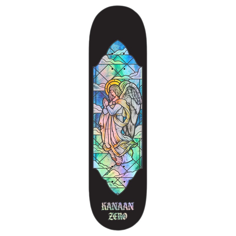 Zero Stained Glass Kanaan Dern Skateboard Deck – 8.375″