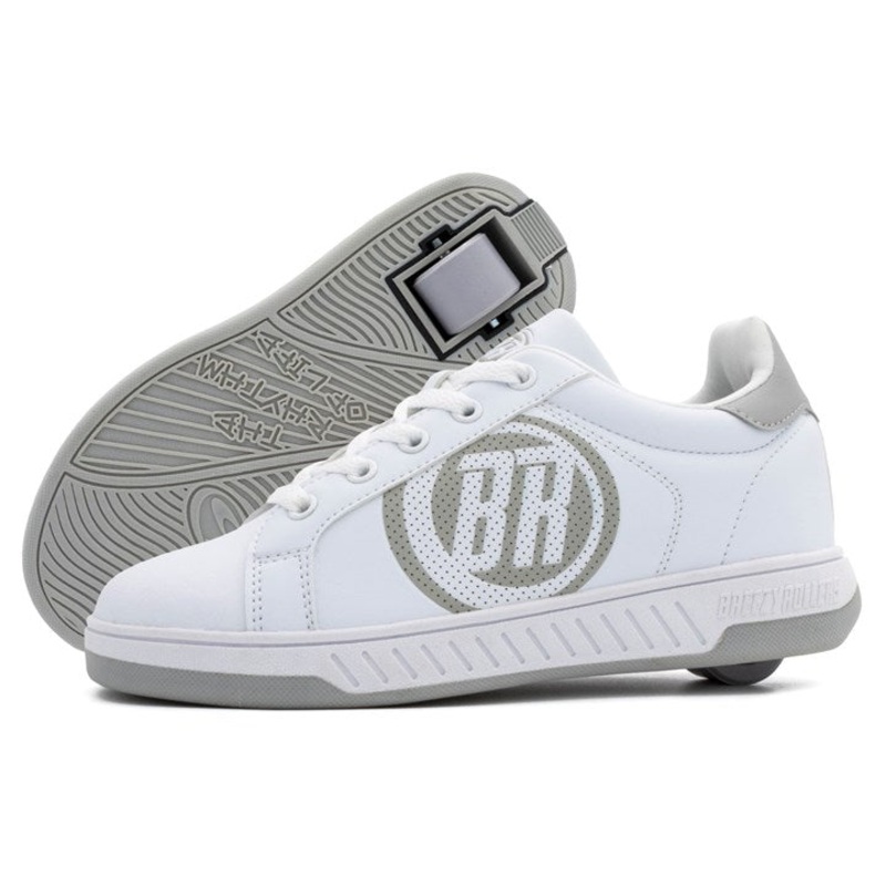 Breezy Rollers Classic – White/Grey UK 11J