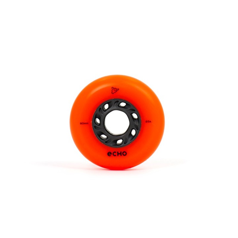 Echo Drift Orange Wheels 80mm 85a – Set of 4