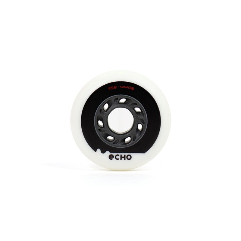 Echo Drift White/Grey Wheels 80mm 85a – Set of 4