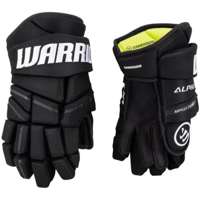 Warrior Alpha LX 30 Hockey Gloves Junior Black 10″
