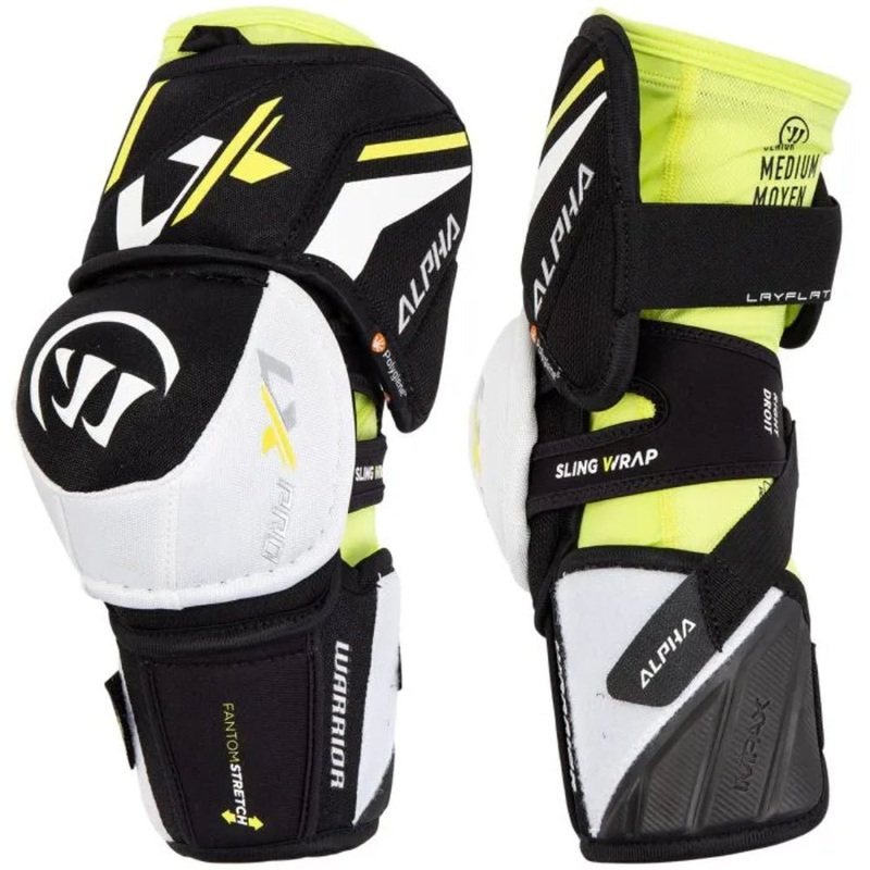 Warrior Alpha LX Pro Elbow Pads Youth S/M