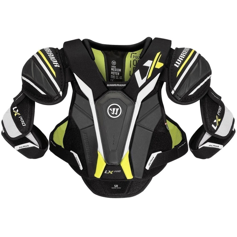 Warrior Alpha LX Pro Shoulder Pads Youth S/M