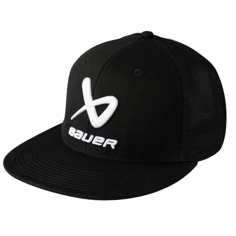 Bauer S25 Core Flat Brim Snapback Youth Black