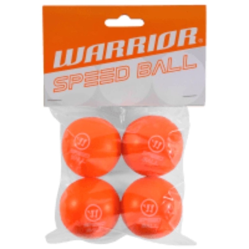 Warrior Mini Hockey Speed Ball – 4 Pack