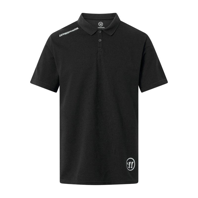 Warrior Street Cotton Polo Shirt Senior S Black