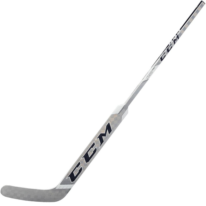 CCM Axis Pro Crawford Intermediate Goal Stick WHITE/BLACK 24″ REGULAR