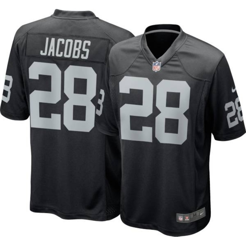 Game Jersey Las Vegas Raiders Josh Jacobs BLACK L
