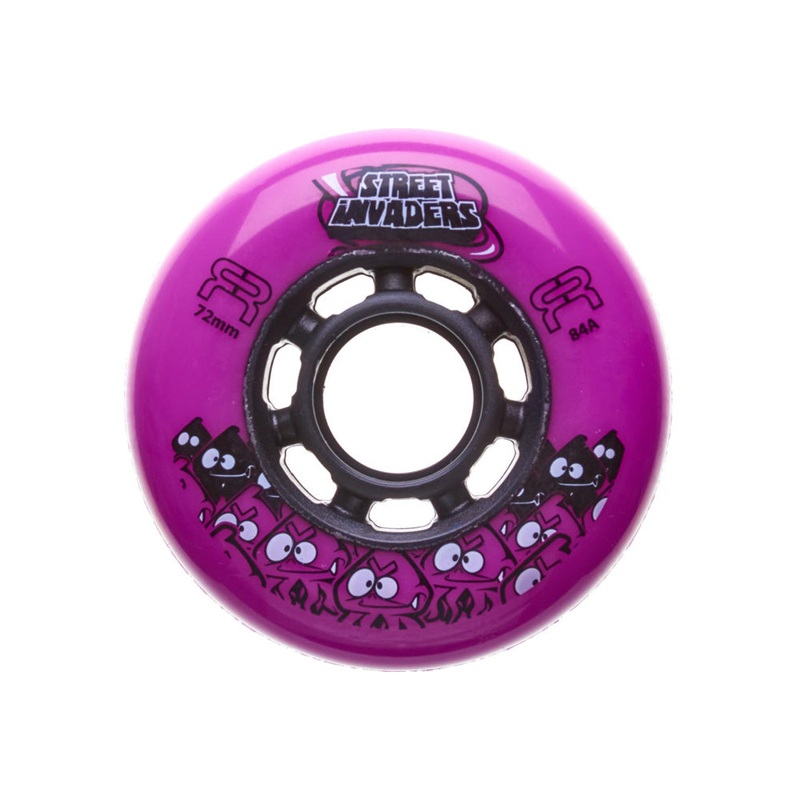 Street Invader 72mm/84A pink 4-pack