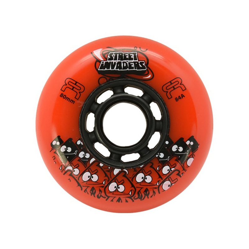 Street Invader 80mm/84A orange 4-pack