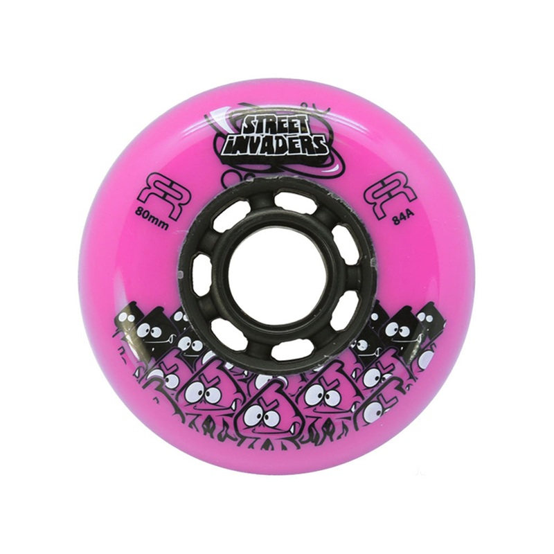 Street Invader 80mm/84A pink 4-pack