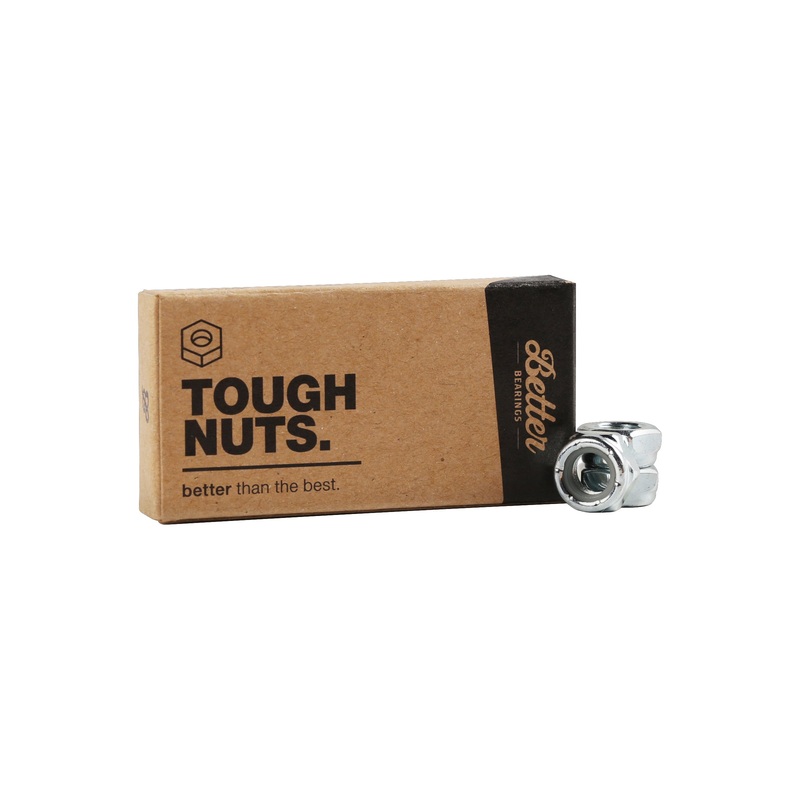 Better Bearings – 8mm Tough Nuts (8 Pack)