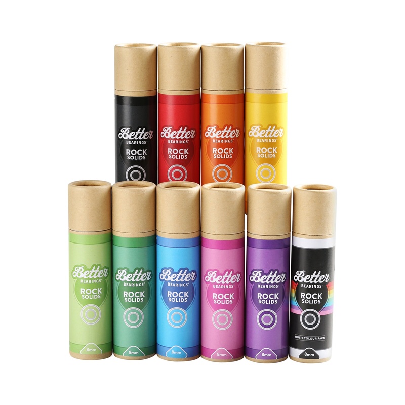 Better Bearings – Rock Solids (16 Pack) 8mm Pink