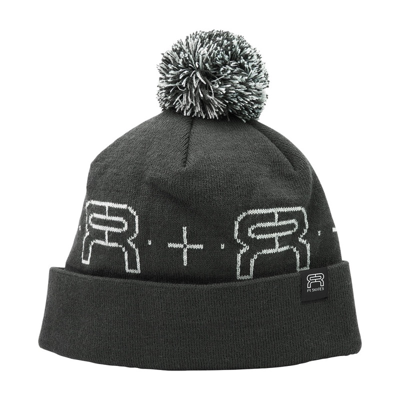 Pompom Beanie grey