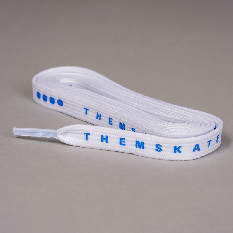 THEM X DERBY WAX LACES – WHITE 72″