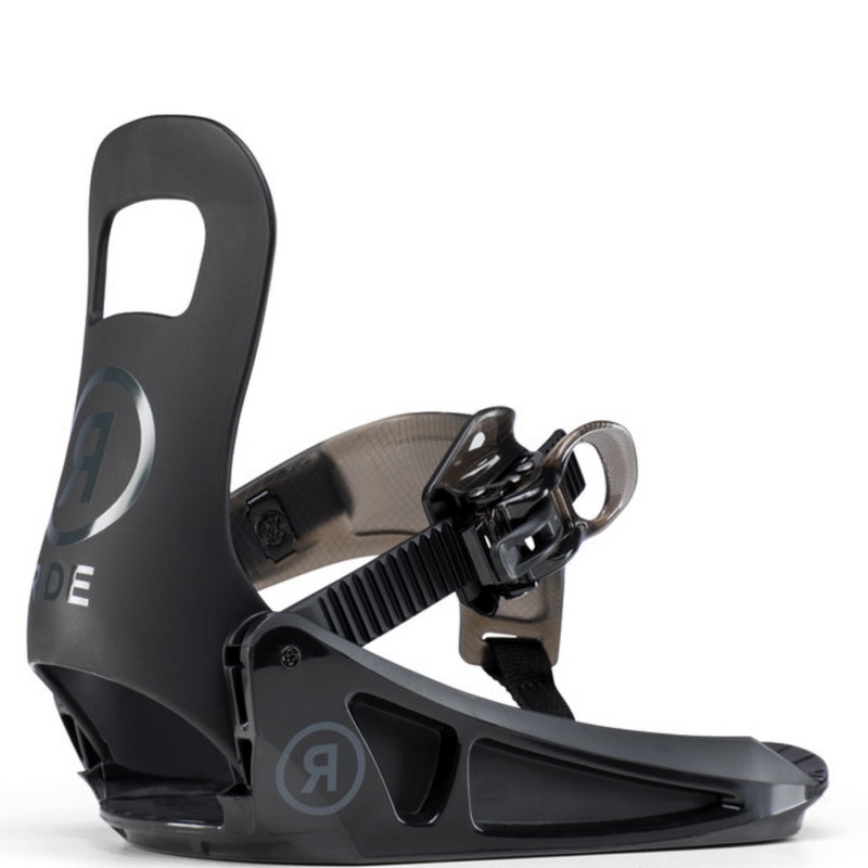 Junior Micro Snowboard Bindings BLACK XS