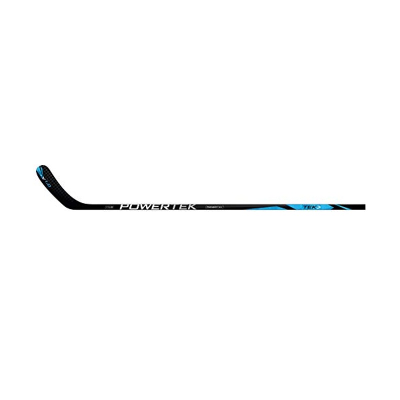 Powertek V1.0 38″ Youth Hockey Stick- Blue LEFT 30