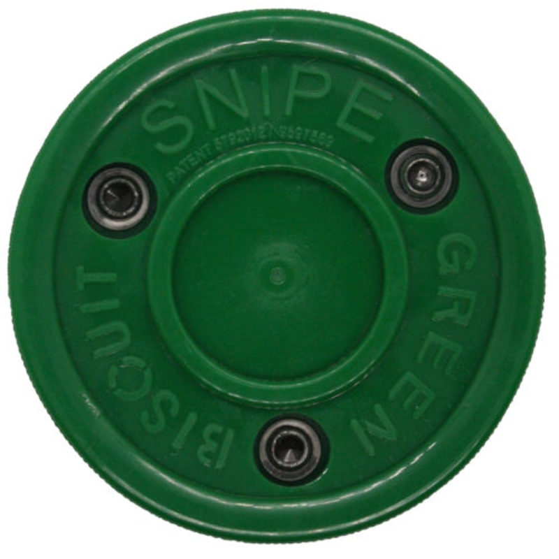 Green Biscuit – Snipe Shooting Puck Green