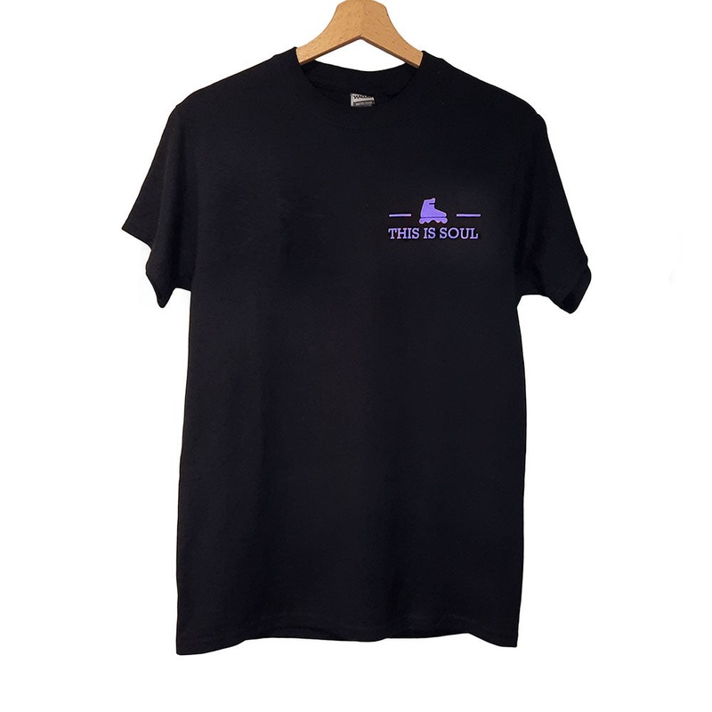 Skatekamp shirt black/purple L