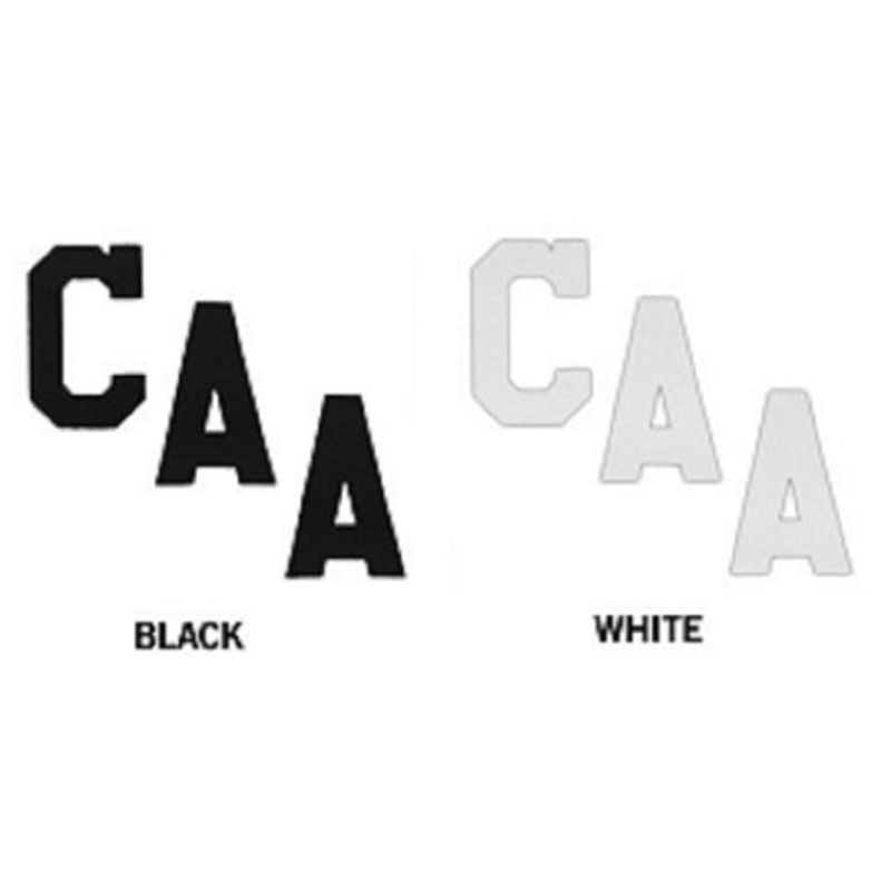 A&R Captain Letters – C and A packs Black