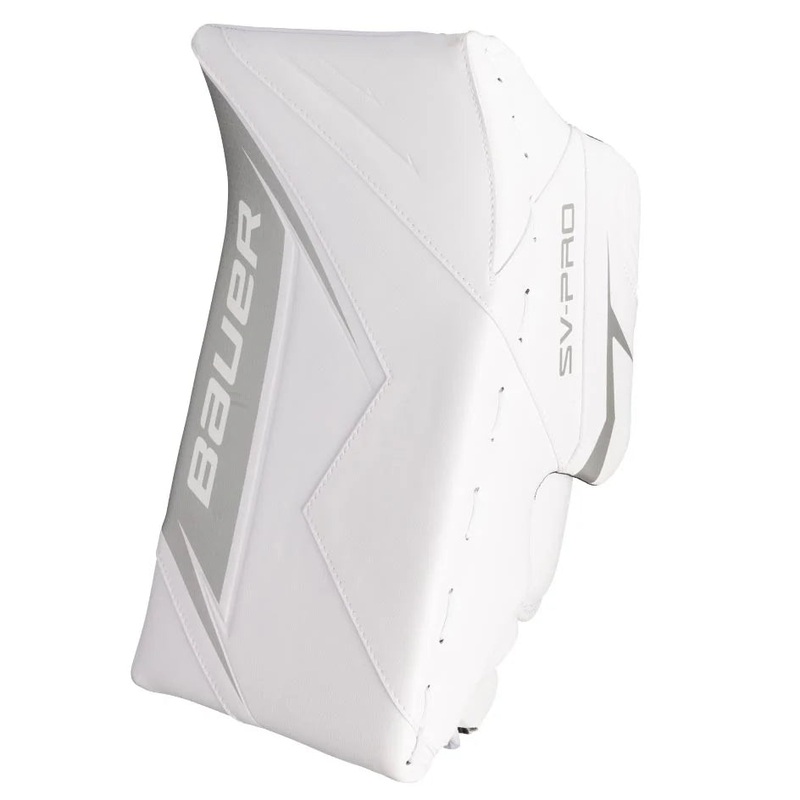 Bauer Intermediate SV-Pro Goalie Blocker – 2025 WHITE REGULAR