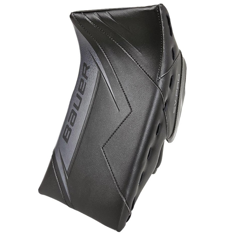 Bauer Senior SV-Pro Goalie Blocker – 2025 BLACK REGULAR