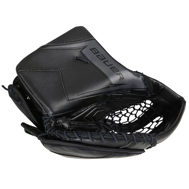 Bauer Senior SV-Pro Goalie Catch Glove – 2025 BLACK REGULAR