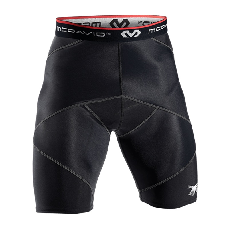Cross Compression Short with Hip Spica BLACK S