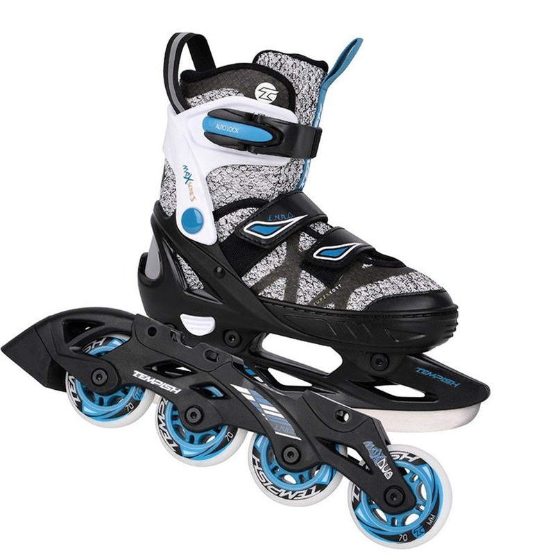 Enbo Duo black ice+inline skate 29–32